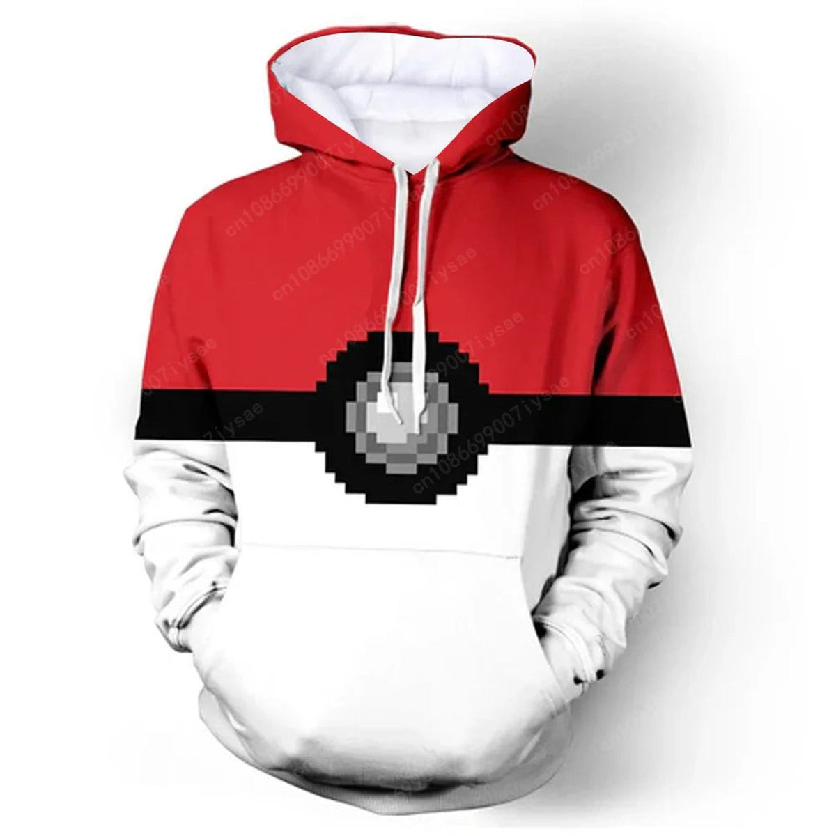 Poké Ball cosplay hoodie – Kids 120