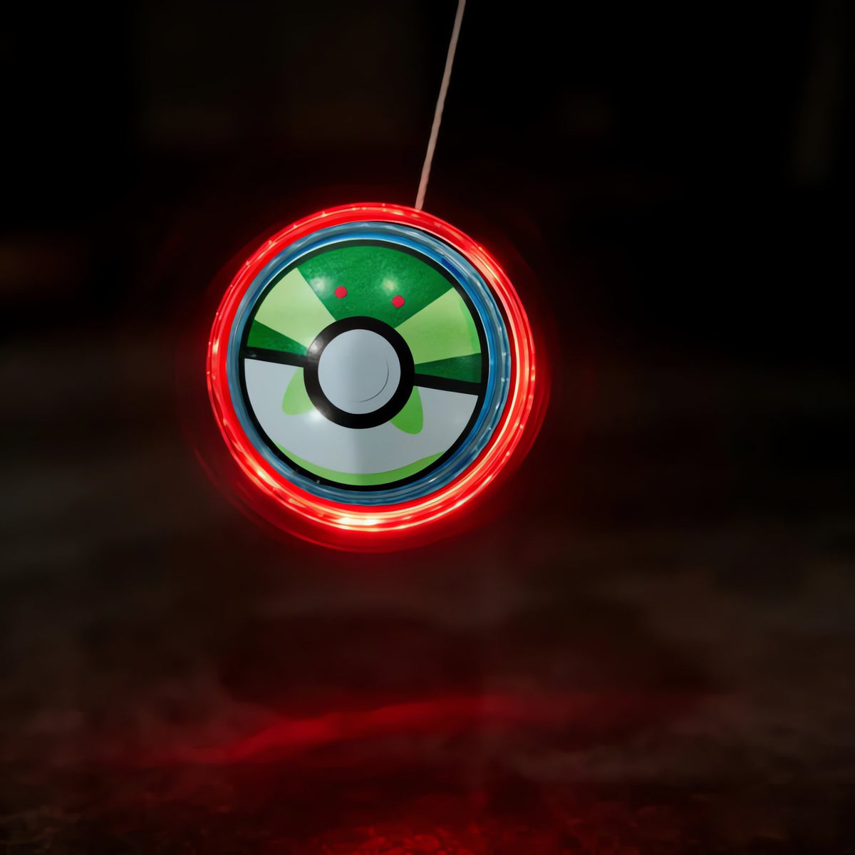Poké Ball LED light-up yo-yo – Green