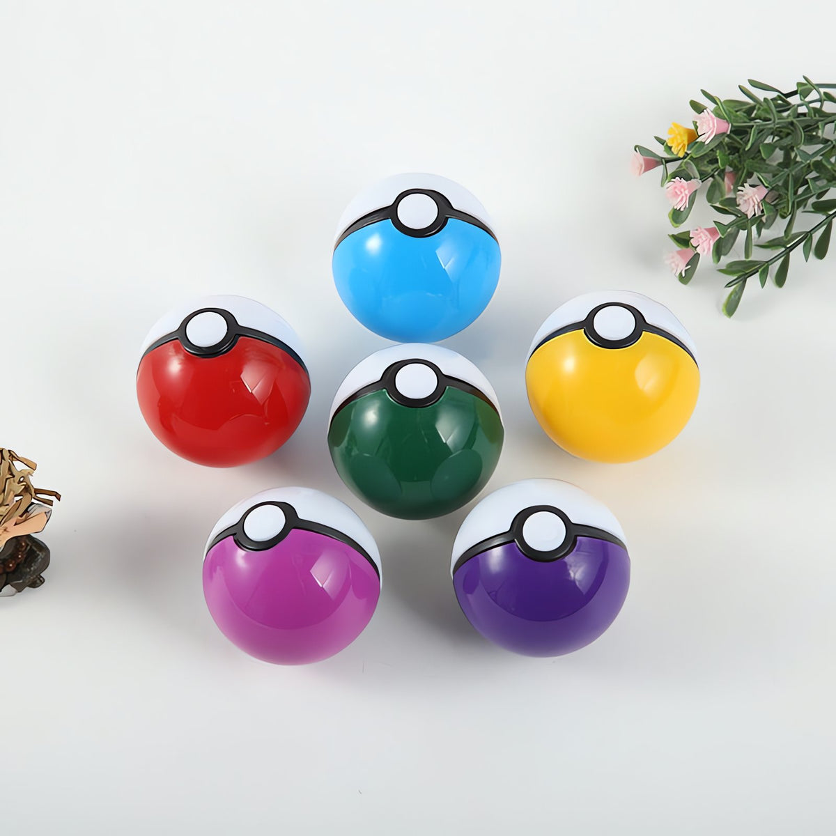 Net of 50 Poké Balls with figures and stickers – photo 4