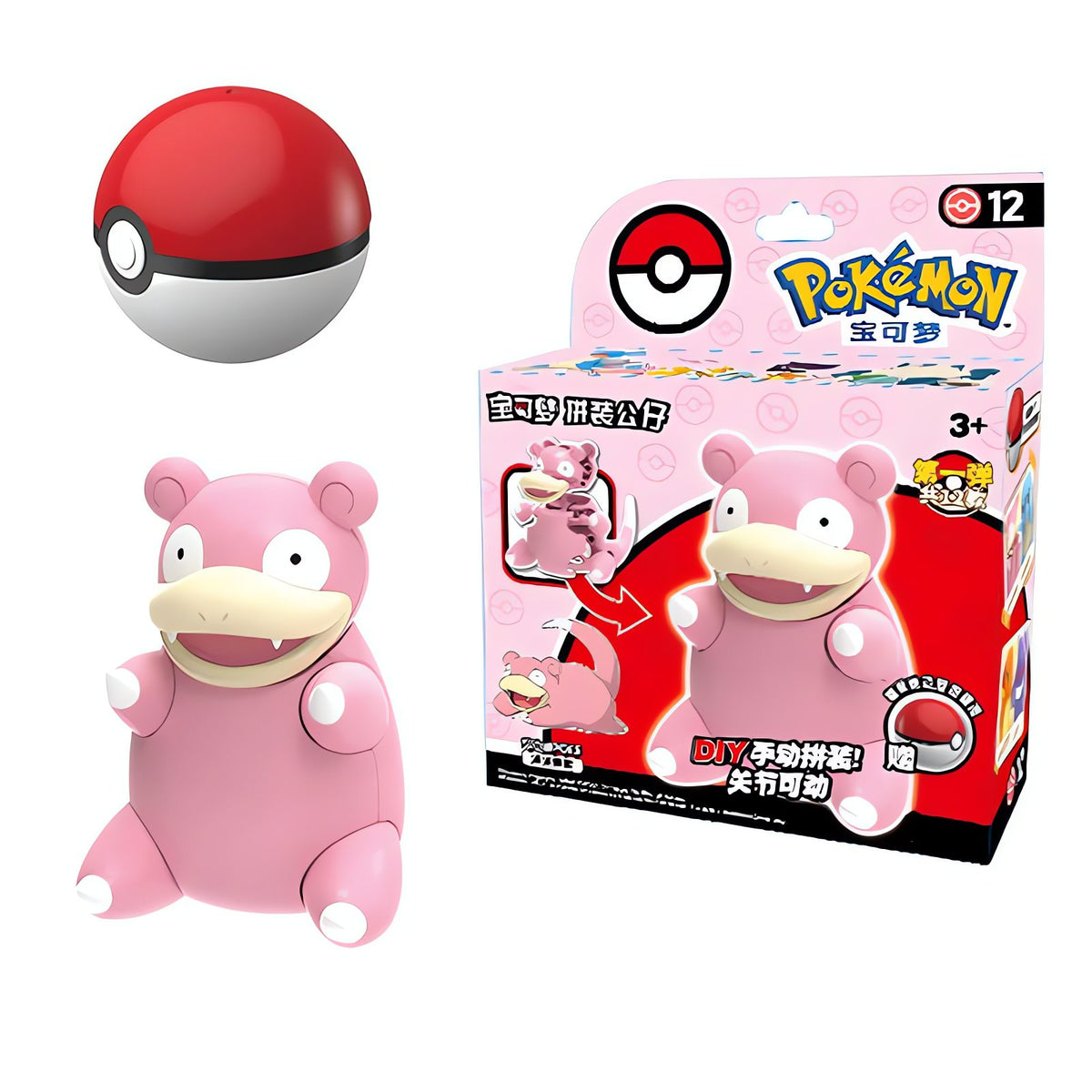 Poké Ball with Pokémon figure