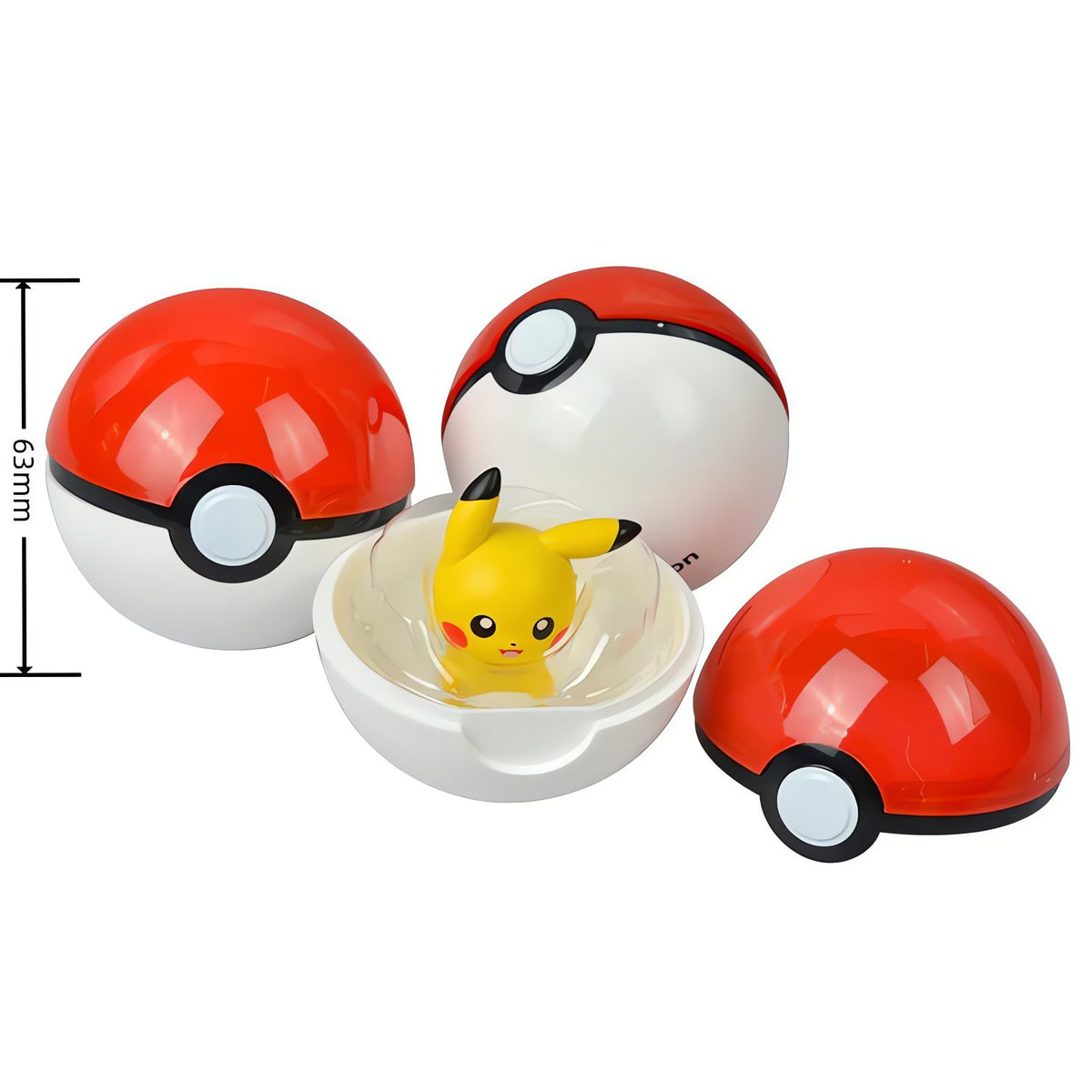 Poké Ball with Pokémon figure – photo 2