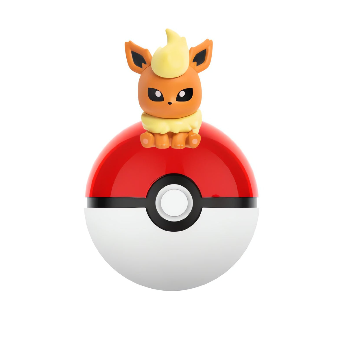 Poké Ball with Pokémon figure – Flareon