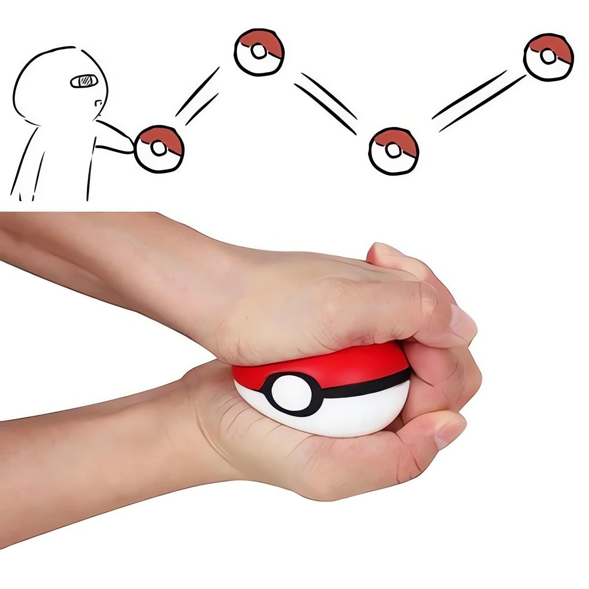 Poké Ball stress ball