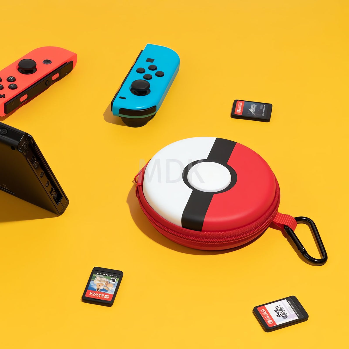 Poké Ball shaped case for Nintendo Switch game cards – photo 3