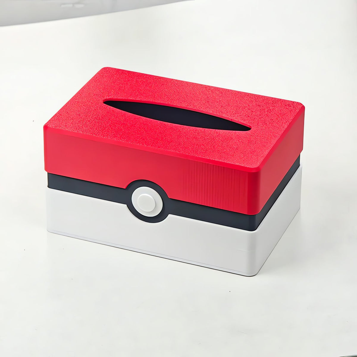 Poké Ball tissue dispenser, red and white – photo 7