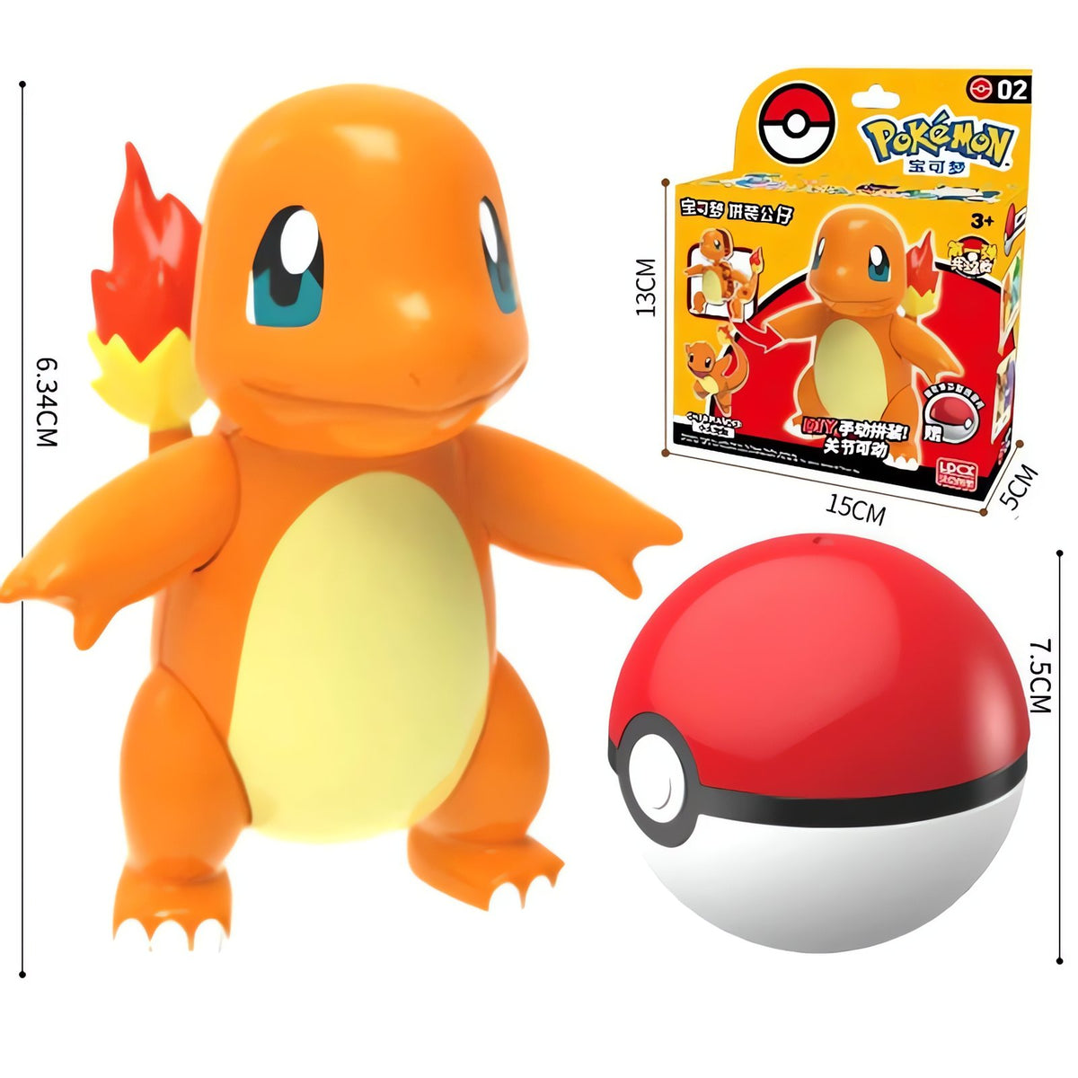 Poké Ball toy with Pokémon figure – photo 4