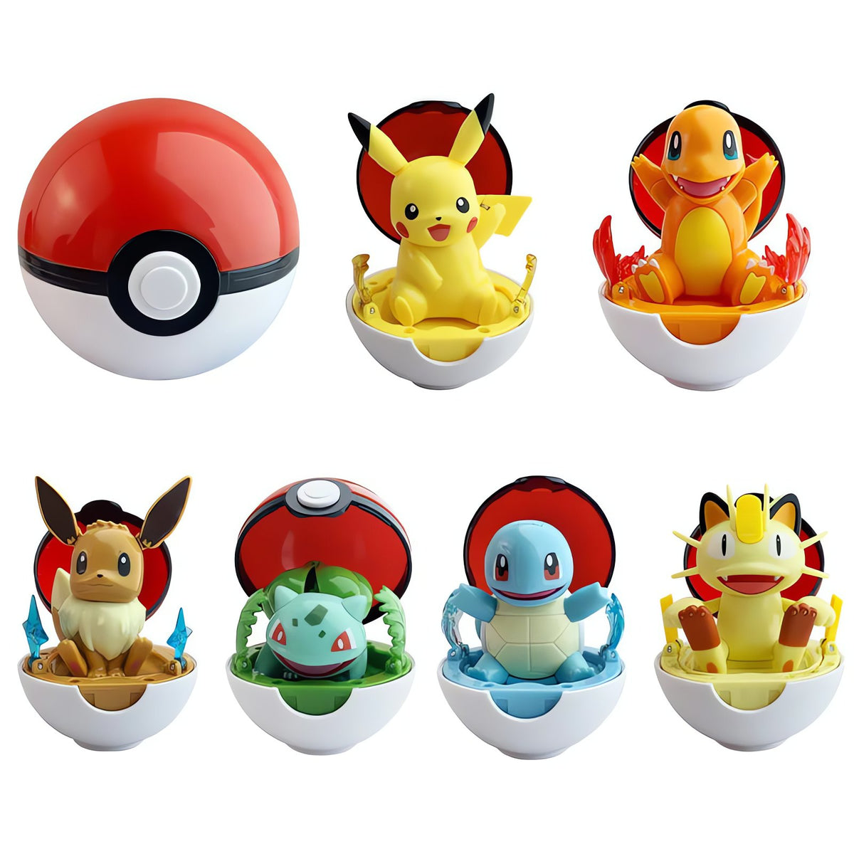Poké Ball with Pokémon figure inside