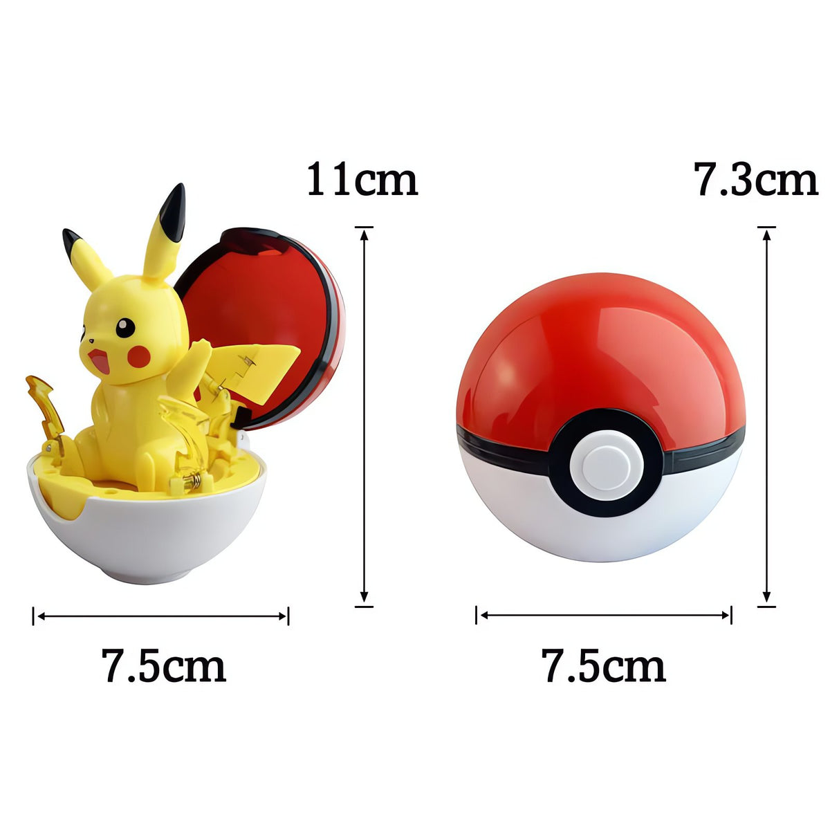 Poké Ball with Pokémon figure inside – photo 5