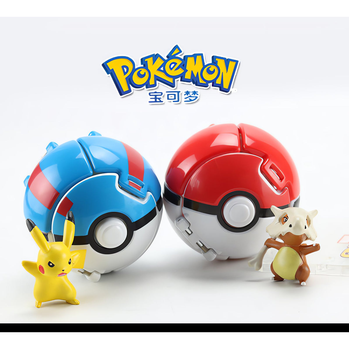 Poké Ball with Pokémon figure, 7cm – photo 3