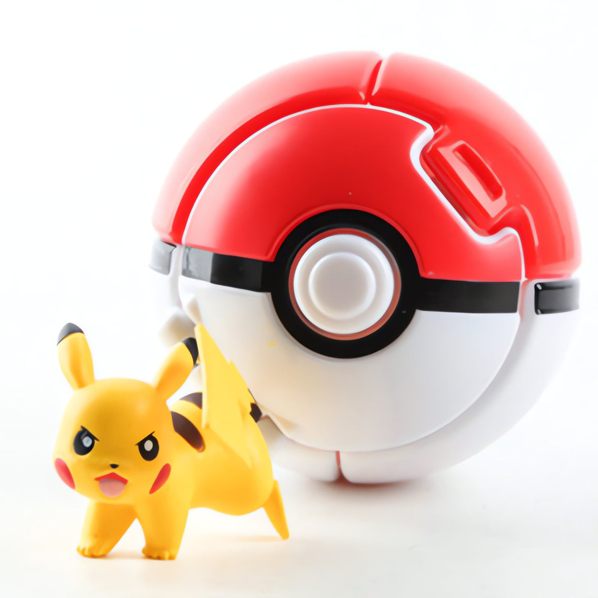 Poké Ball with a mini Pokémon figure – Pikachu 2