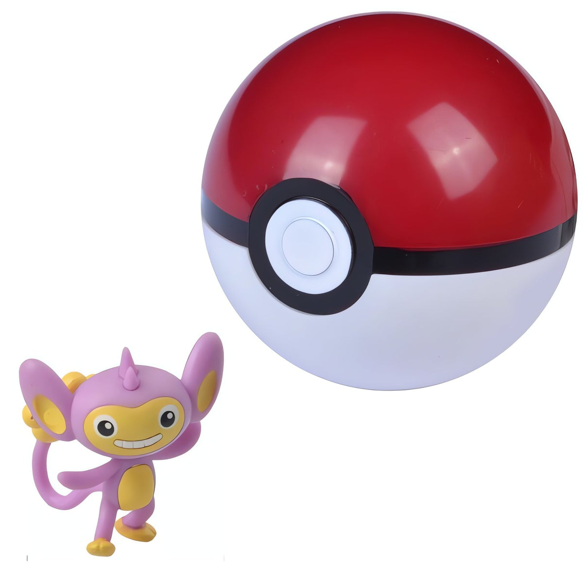 Poké Balls with Pokémon figures – Aipom 4cm