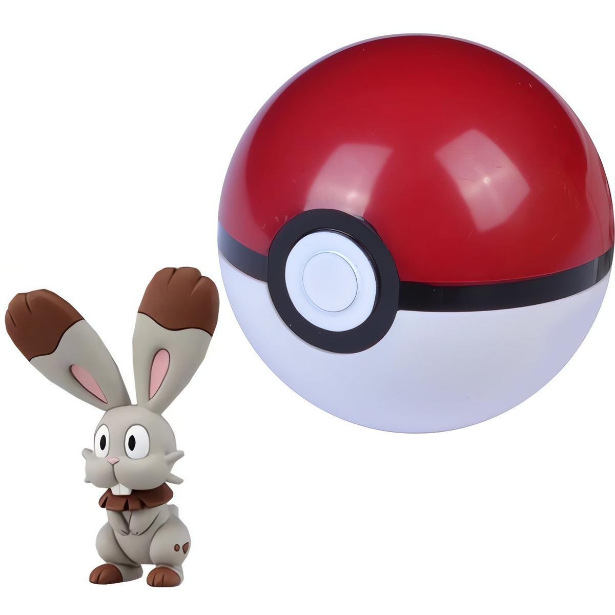 Poké Balls with Pokémon figures – Bunnelby 5.2cm