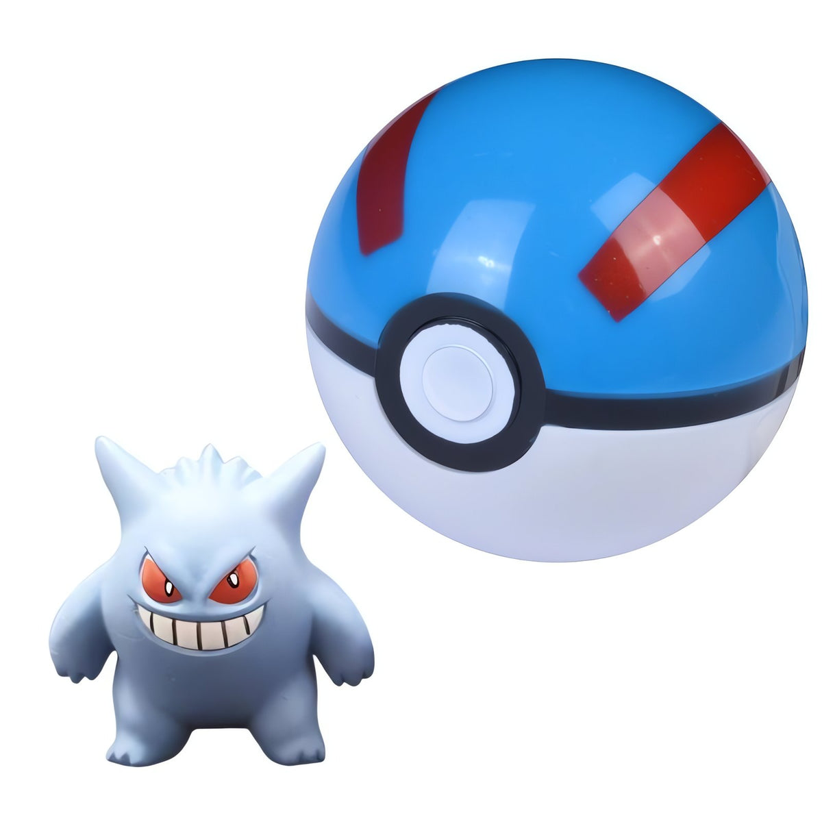 Poké Balls with Pokémon figures – Gengar 4cm