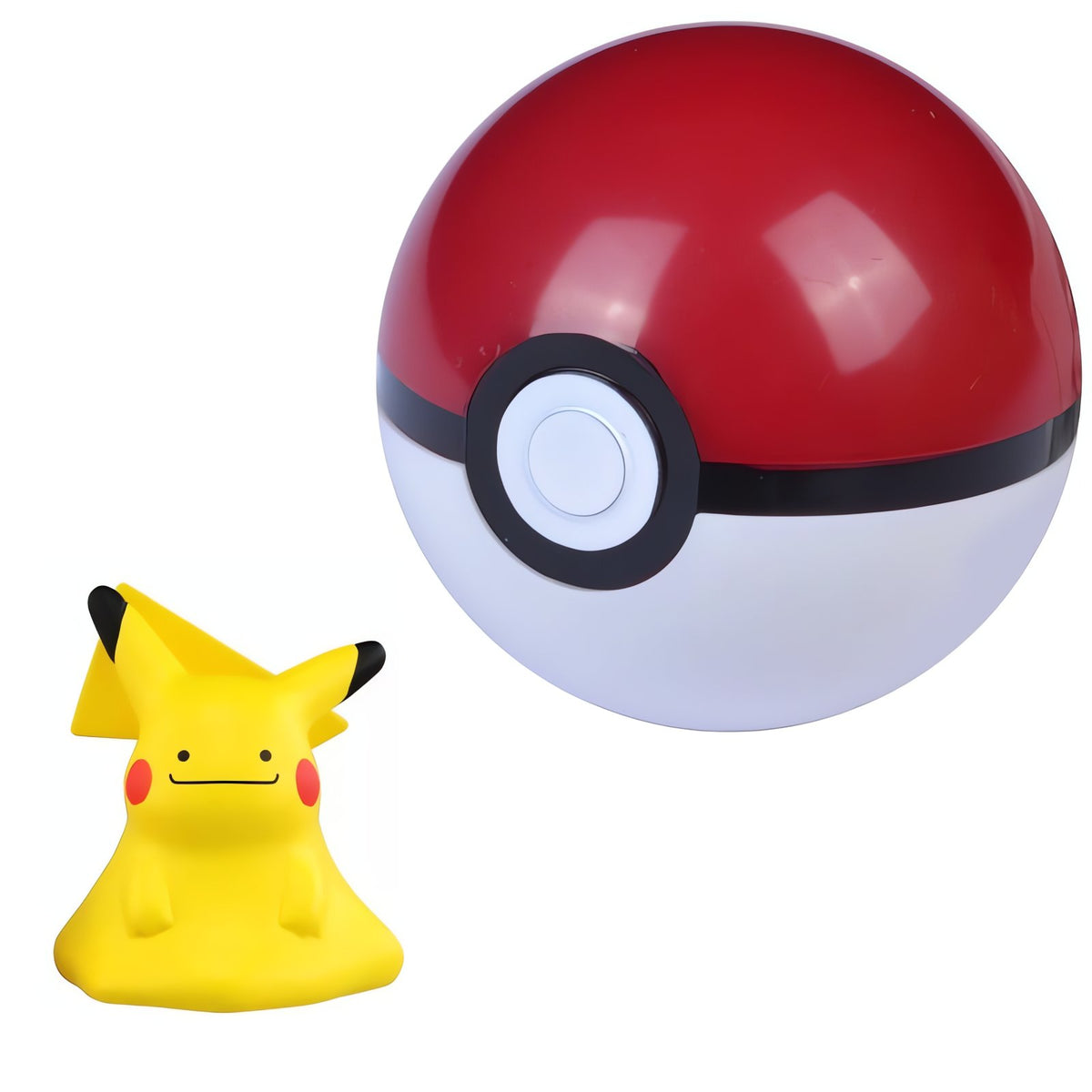 Poké Balls with Pokémon figures – Pikachu Ditto 3.9cm