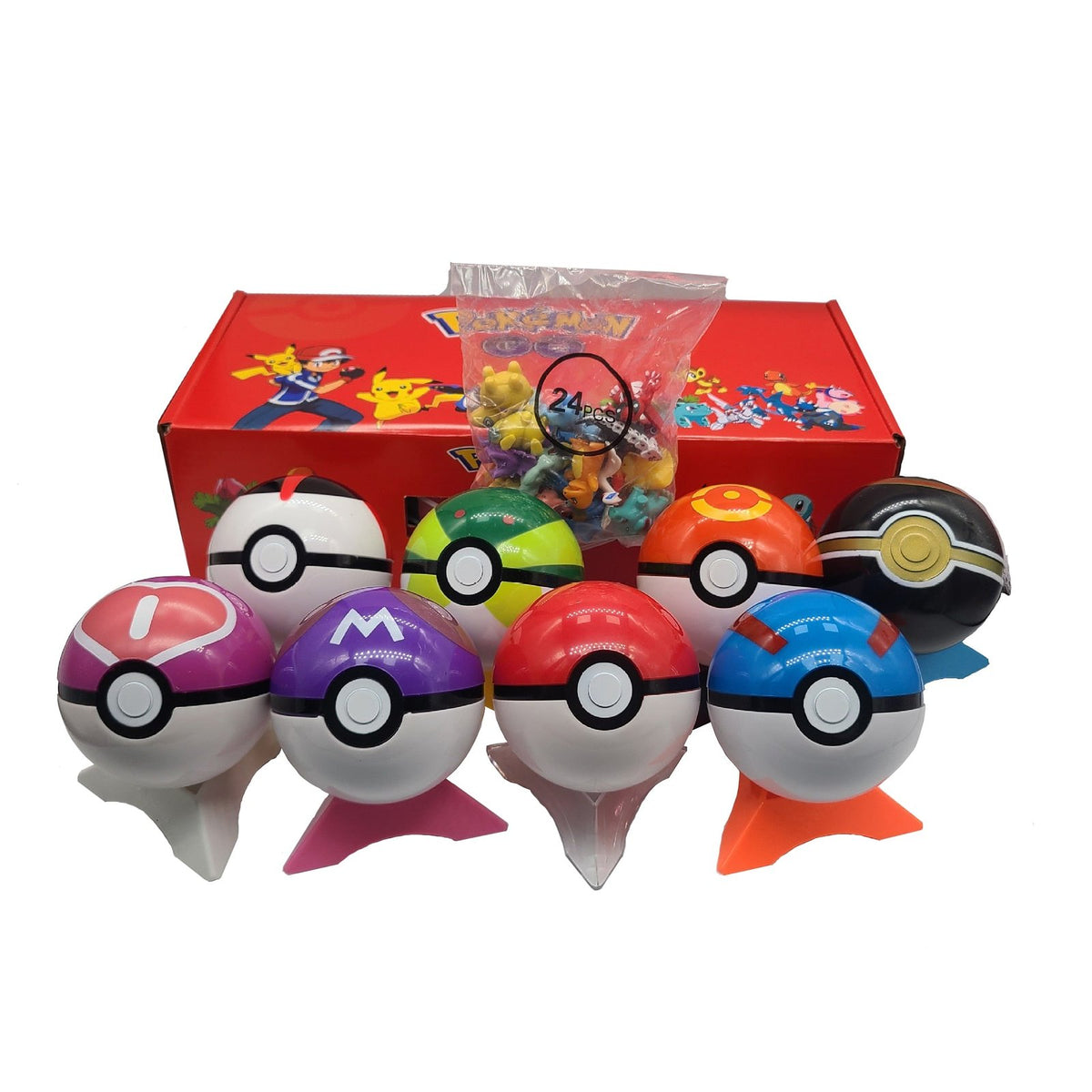 Poké Balls with Pokémon figures – photo 9