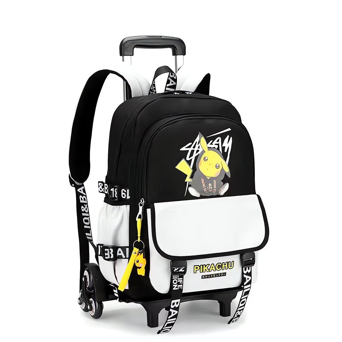 Pokémon 2-in-1 trolley backpack – 6 Wheels 5