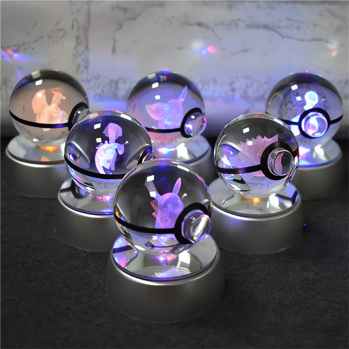 Pokémon 3D crystal ball