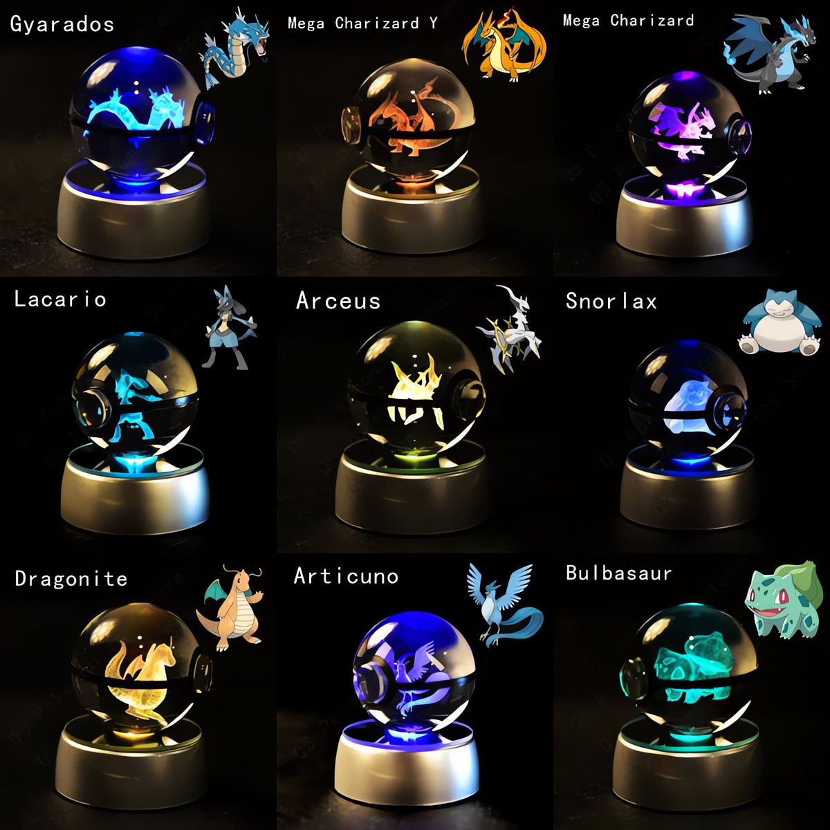 Pokémon 3D crystal ball – photo 3