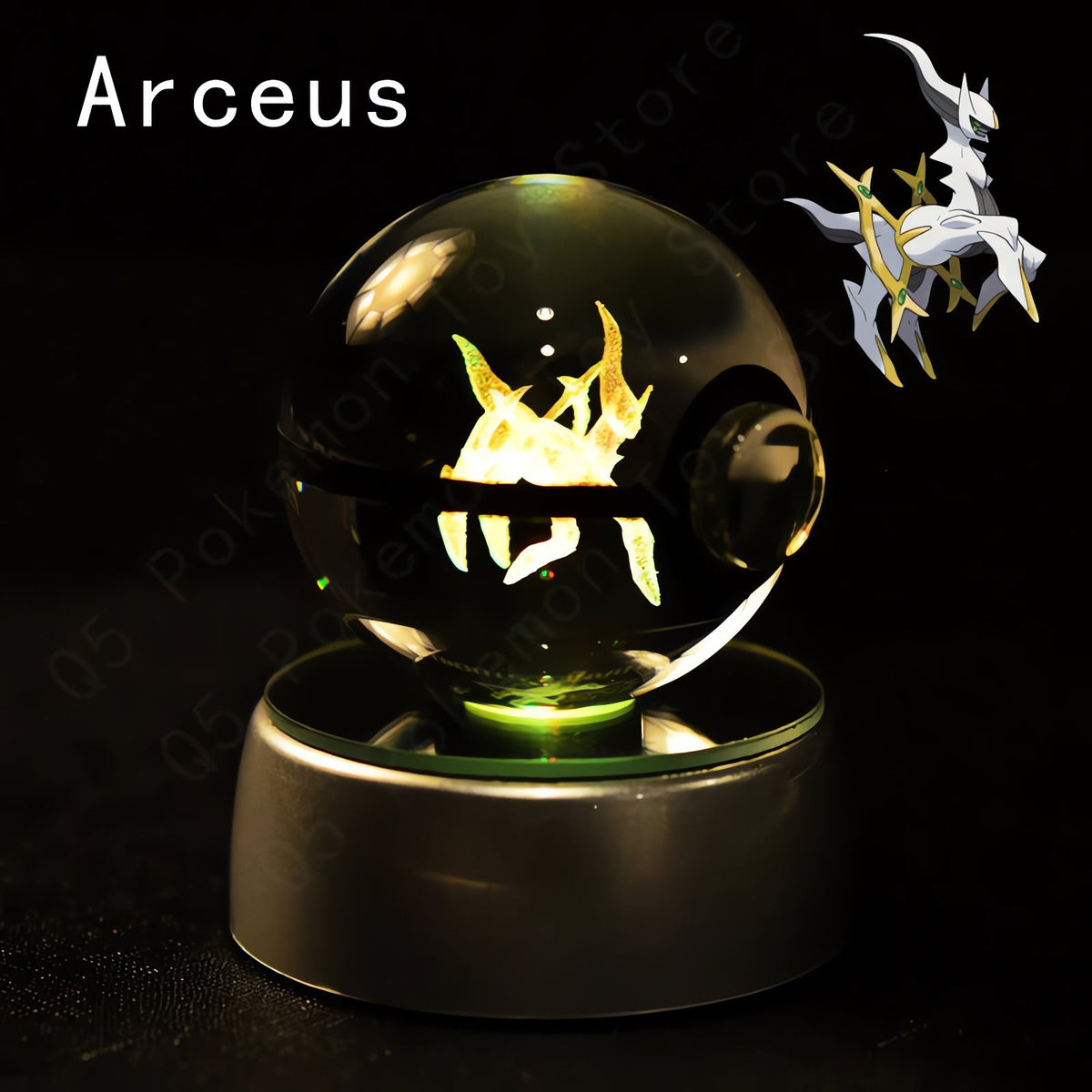 Pokémon 3D crystal ball – Arceus