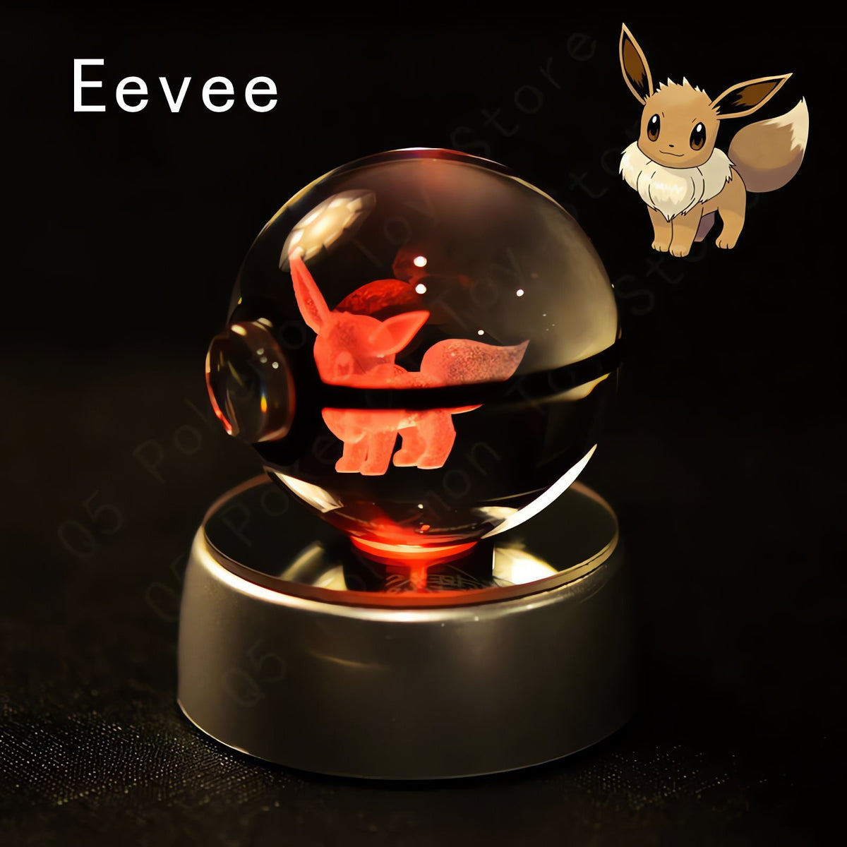 Pokémon 3D crystal ball – Eevee