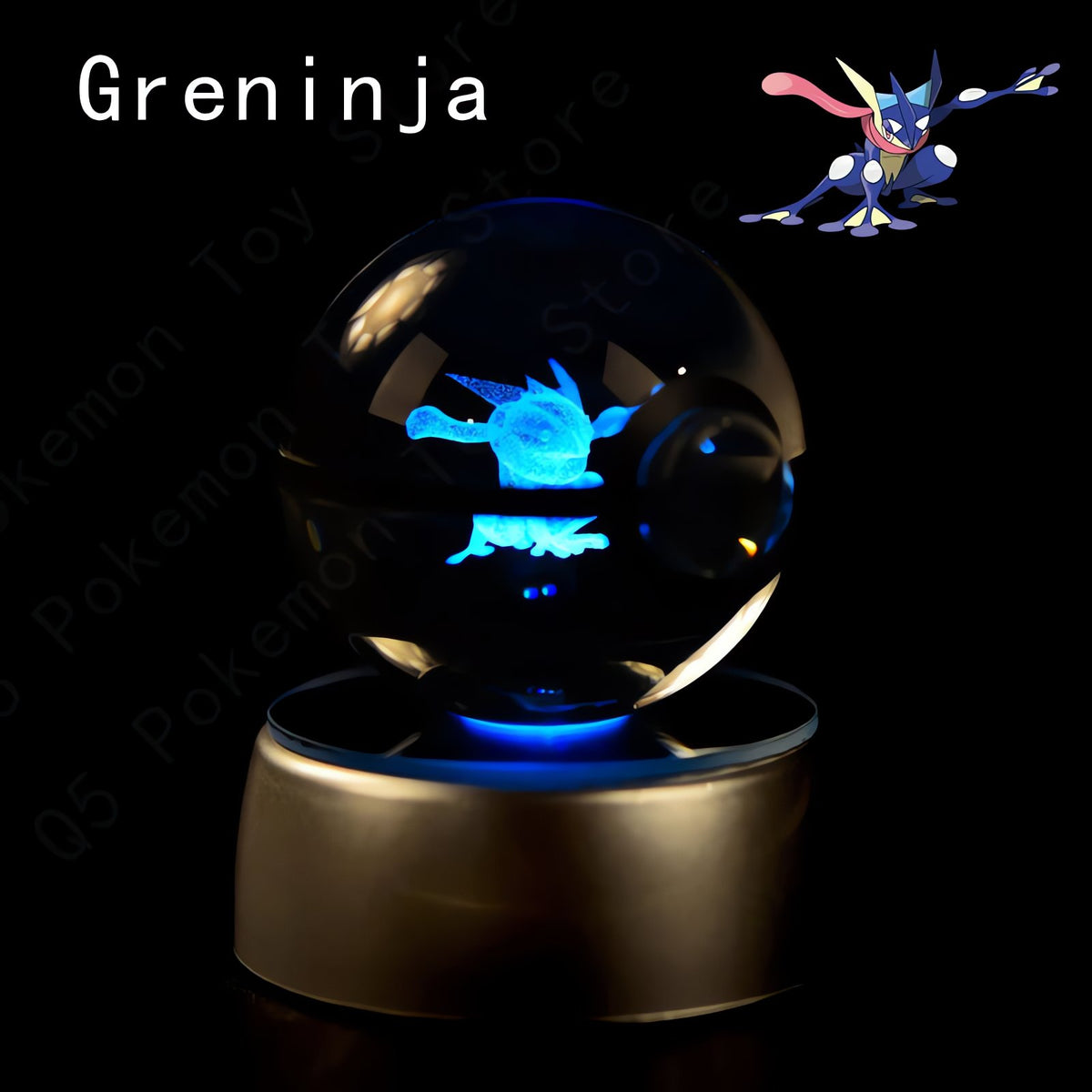 Pokémon 3D crystal ball – Greninja