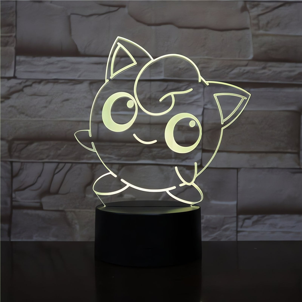 Pokémon 3D LED night light – Jigglypuff