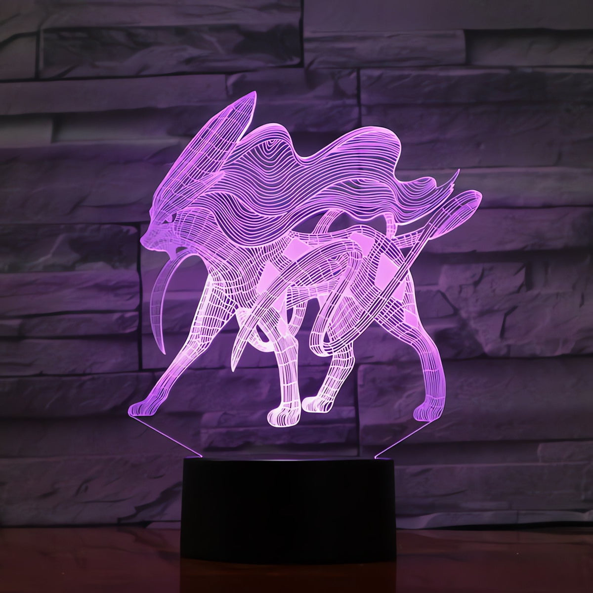 Pokémon 3D LED night light – Suicune