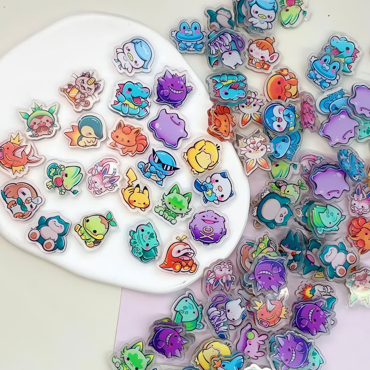 Pokémon acrylic patches