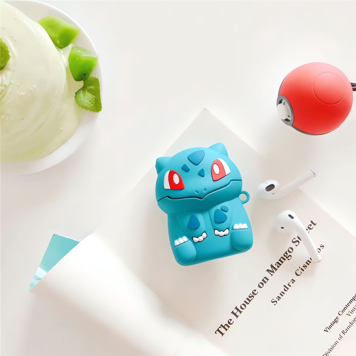 Pokémon AirPods case – Bulbasaur 01