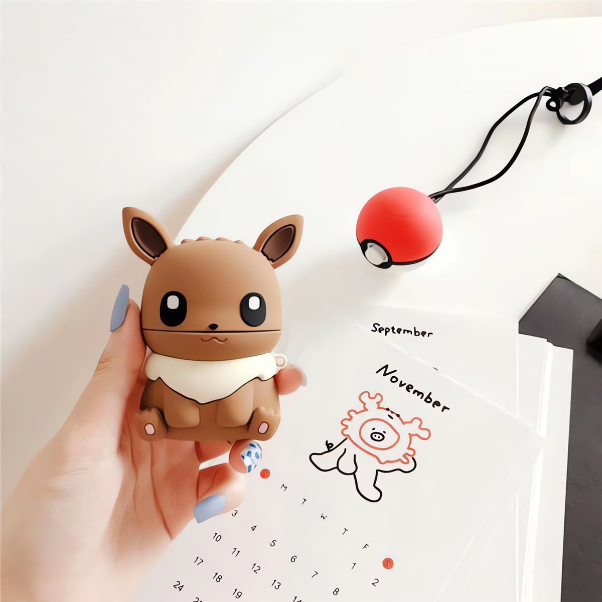 Pokémon AirPods case – Eevee 02