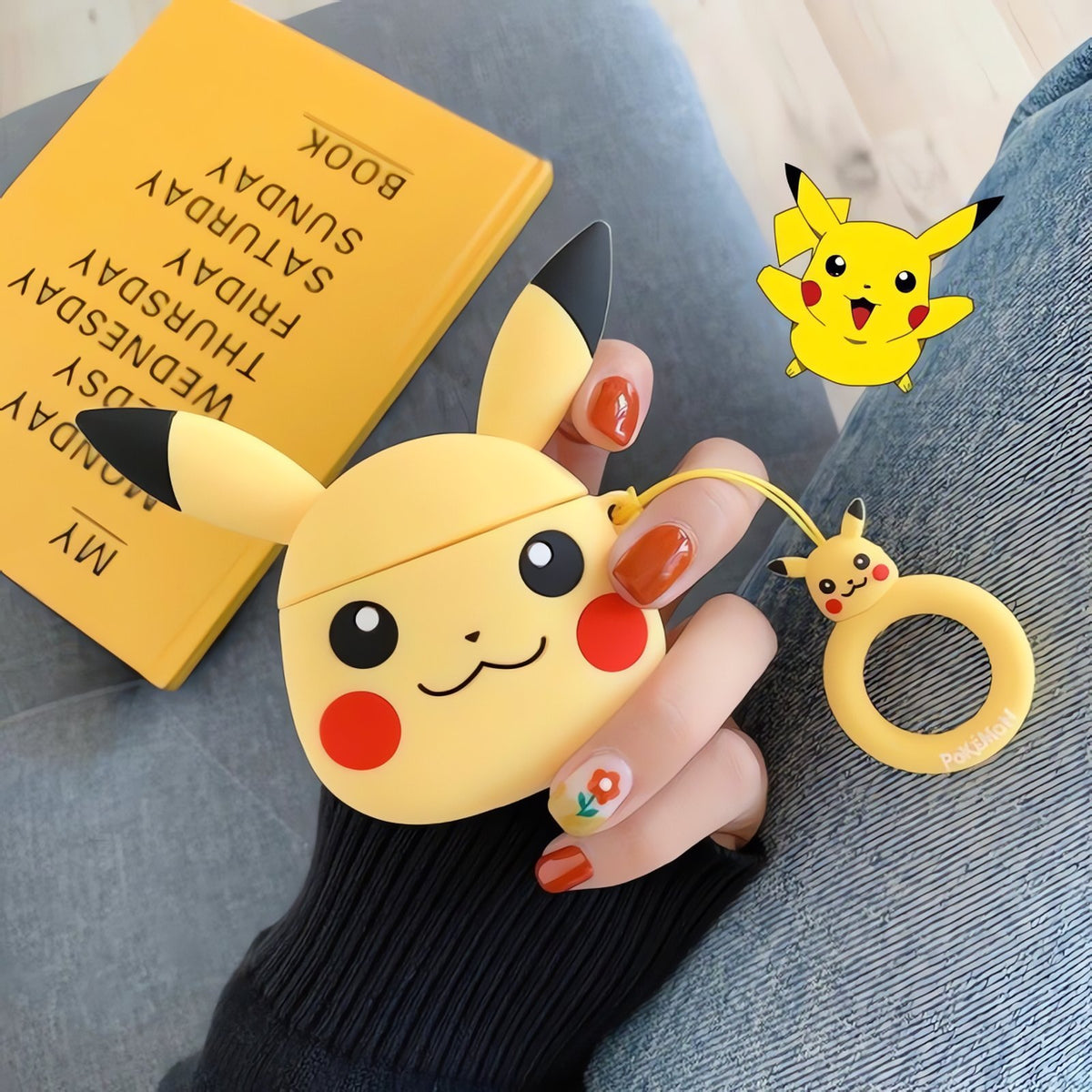 Pokémon AirPods case – Pikachu 10