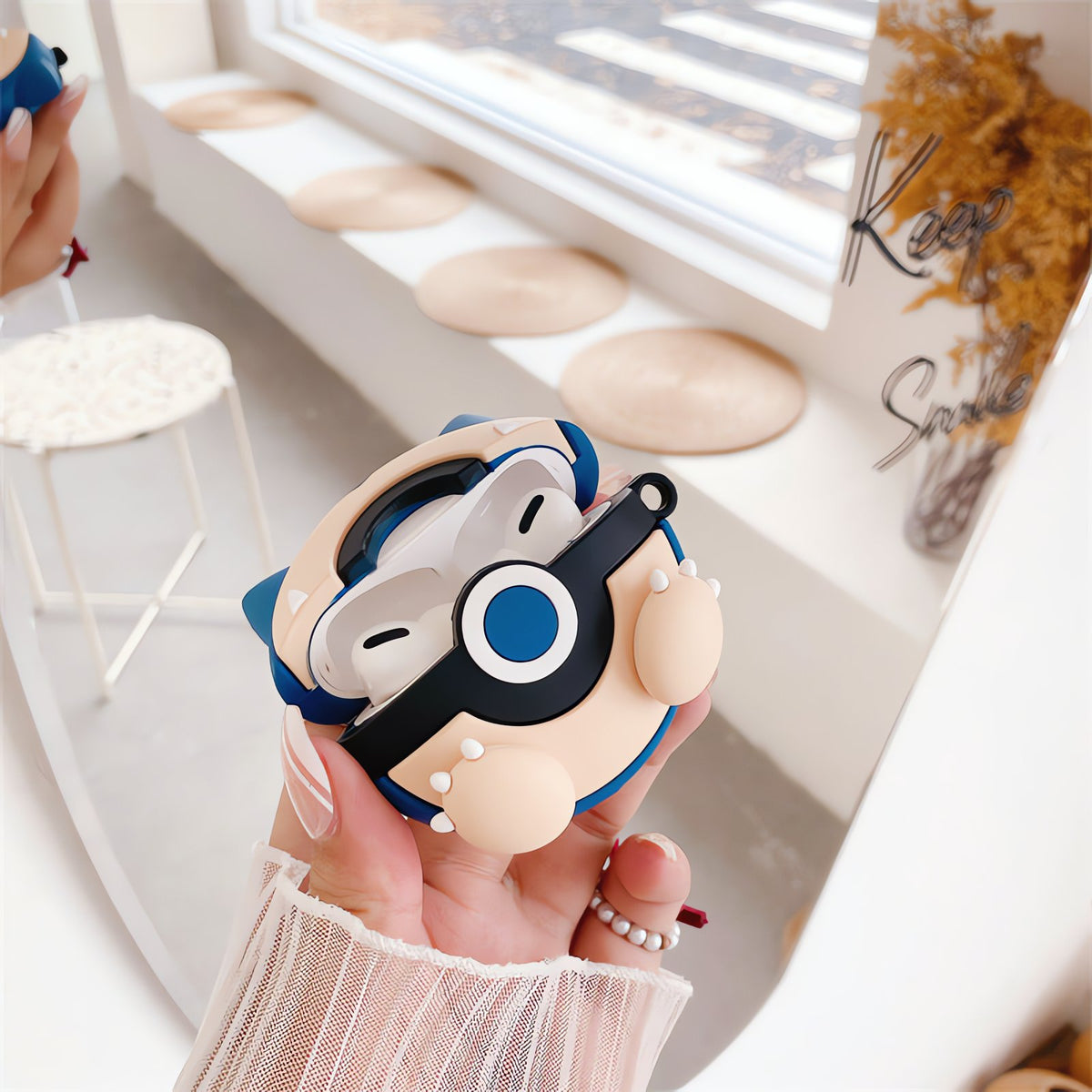 Pokémon silicone AirPods case – Snorlax