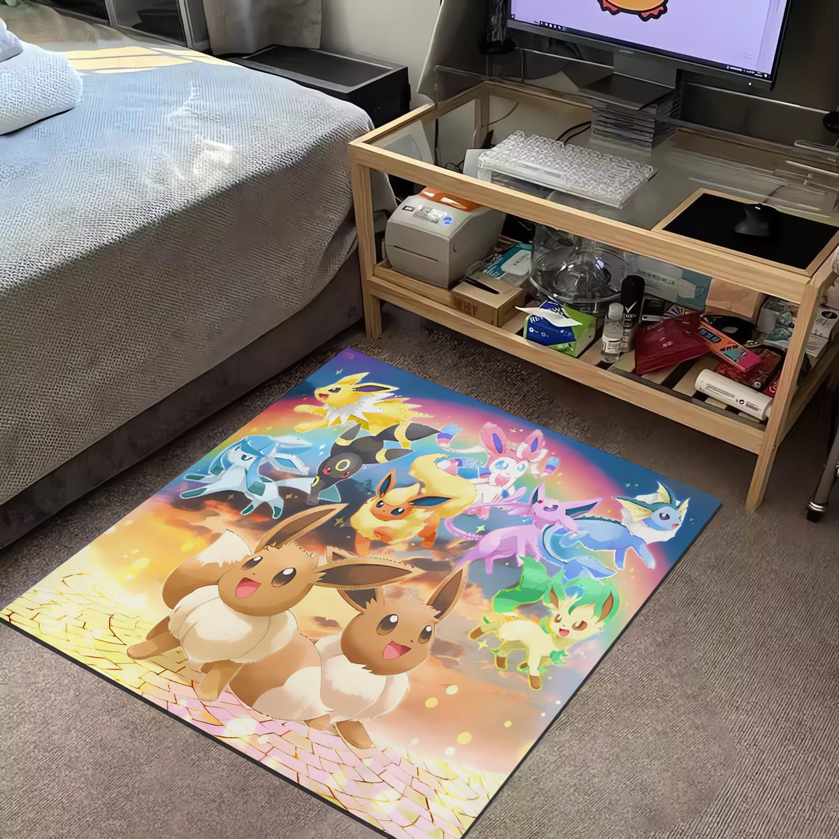Pokémon anime rug – Eevee Evolutions