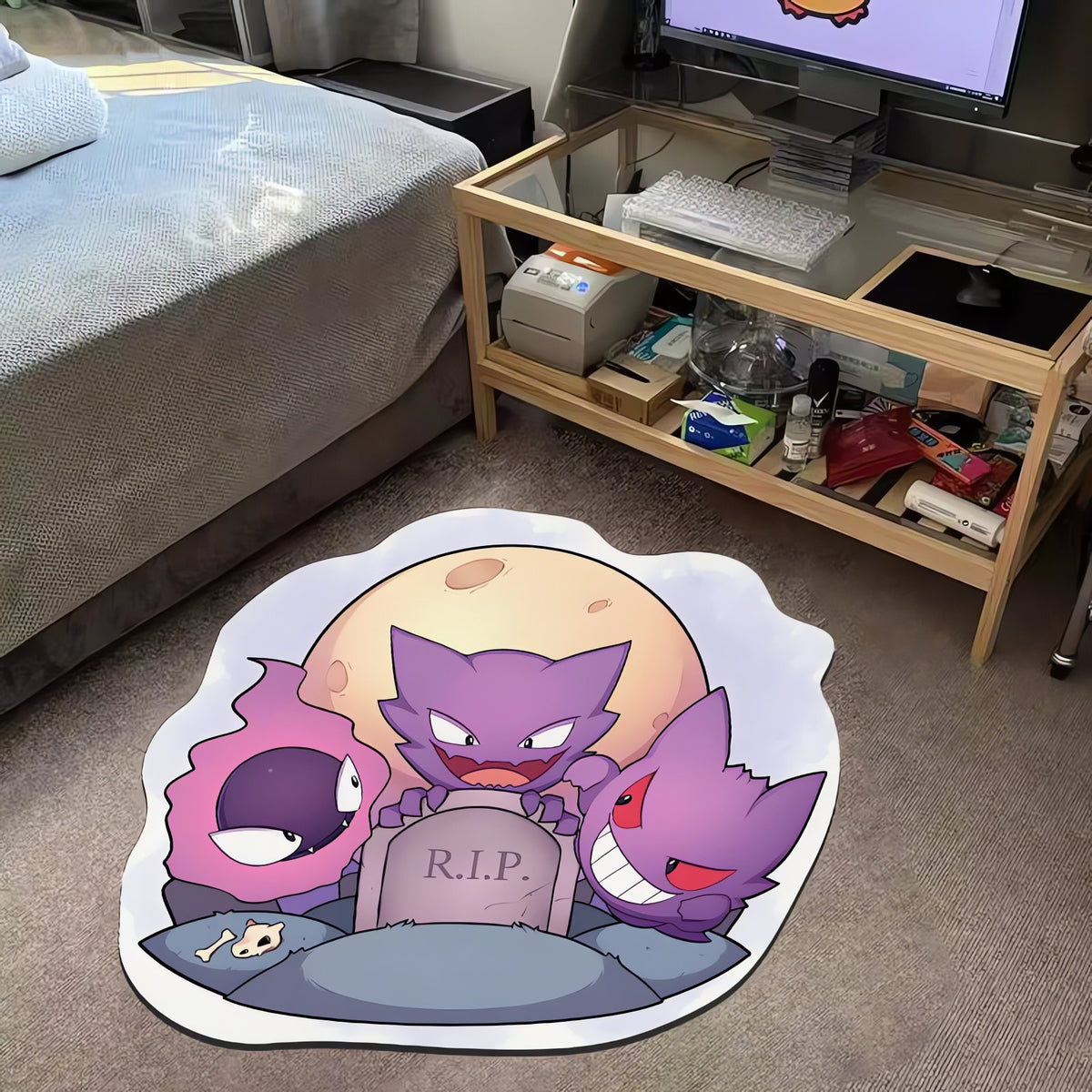 Pokémon anime rug – Gengar Evolutions