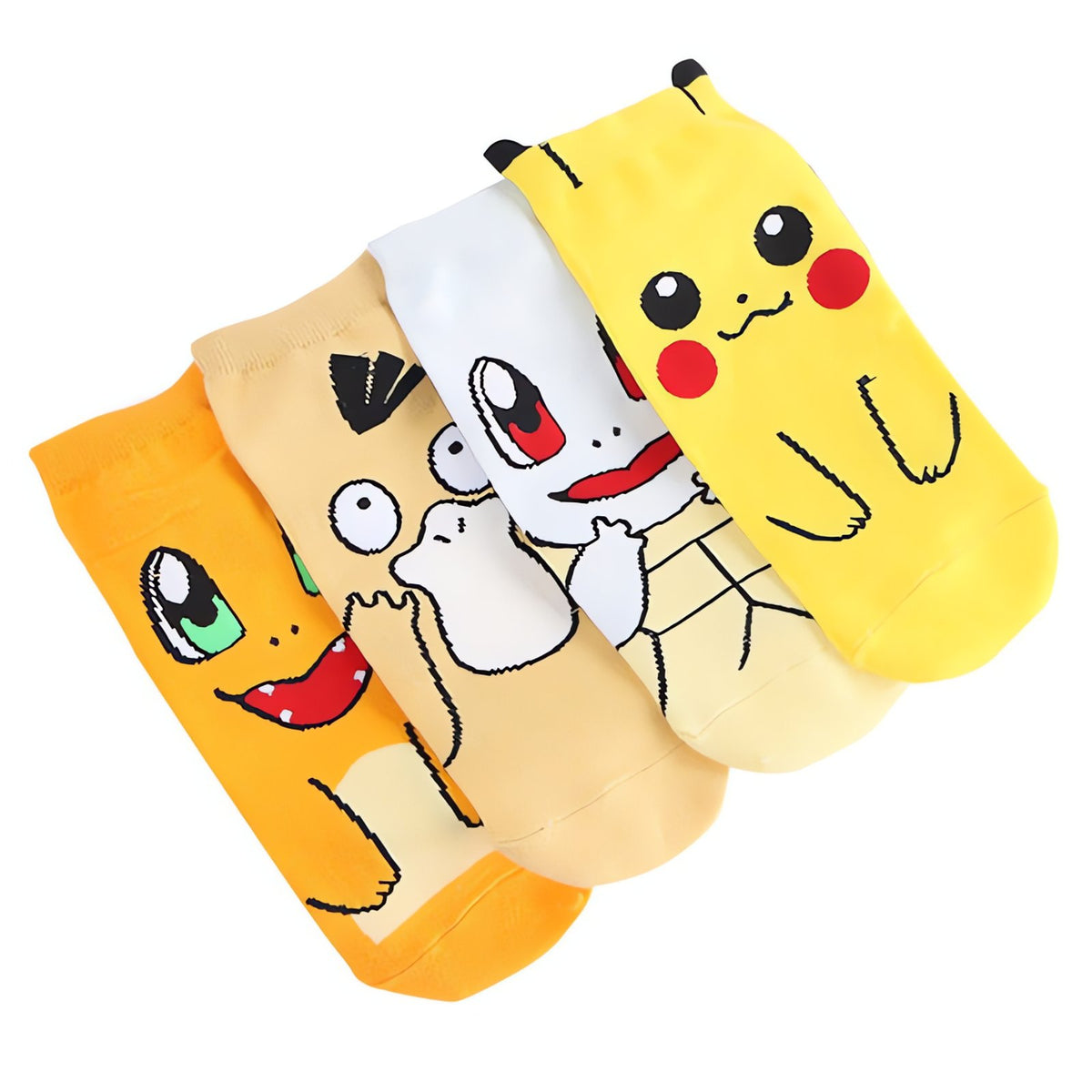 Pokémon ankle socks in several designs – Pack of 4
