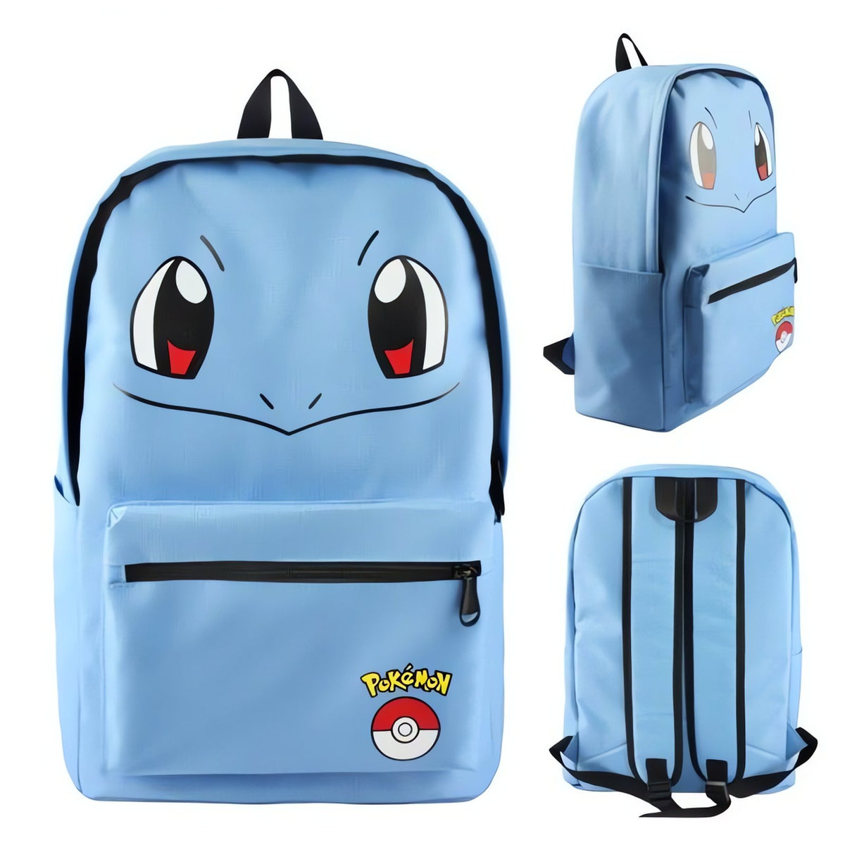 Pokémon backpack with Eevee evolution design – Squirtle