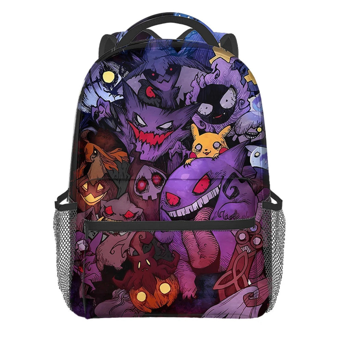 Pokémon backpack with character designs – Gengar