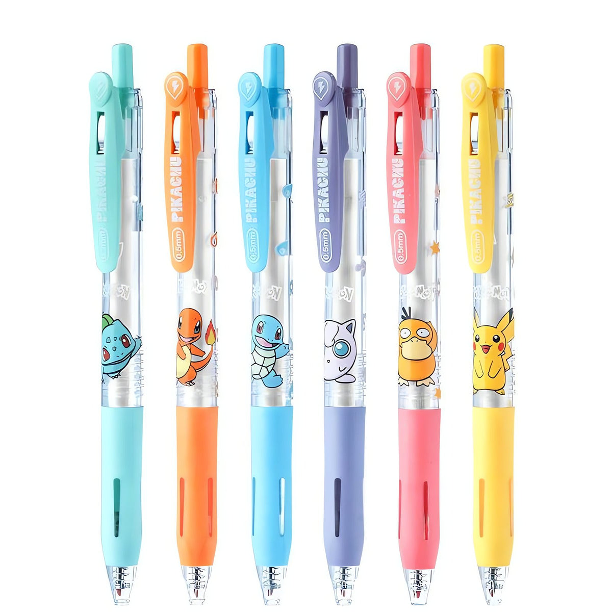 Set of Pokémon ballpoint pens