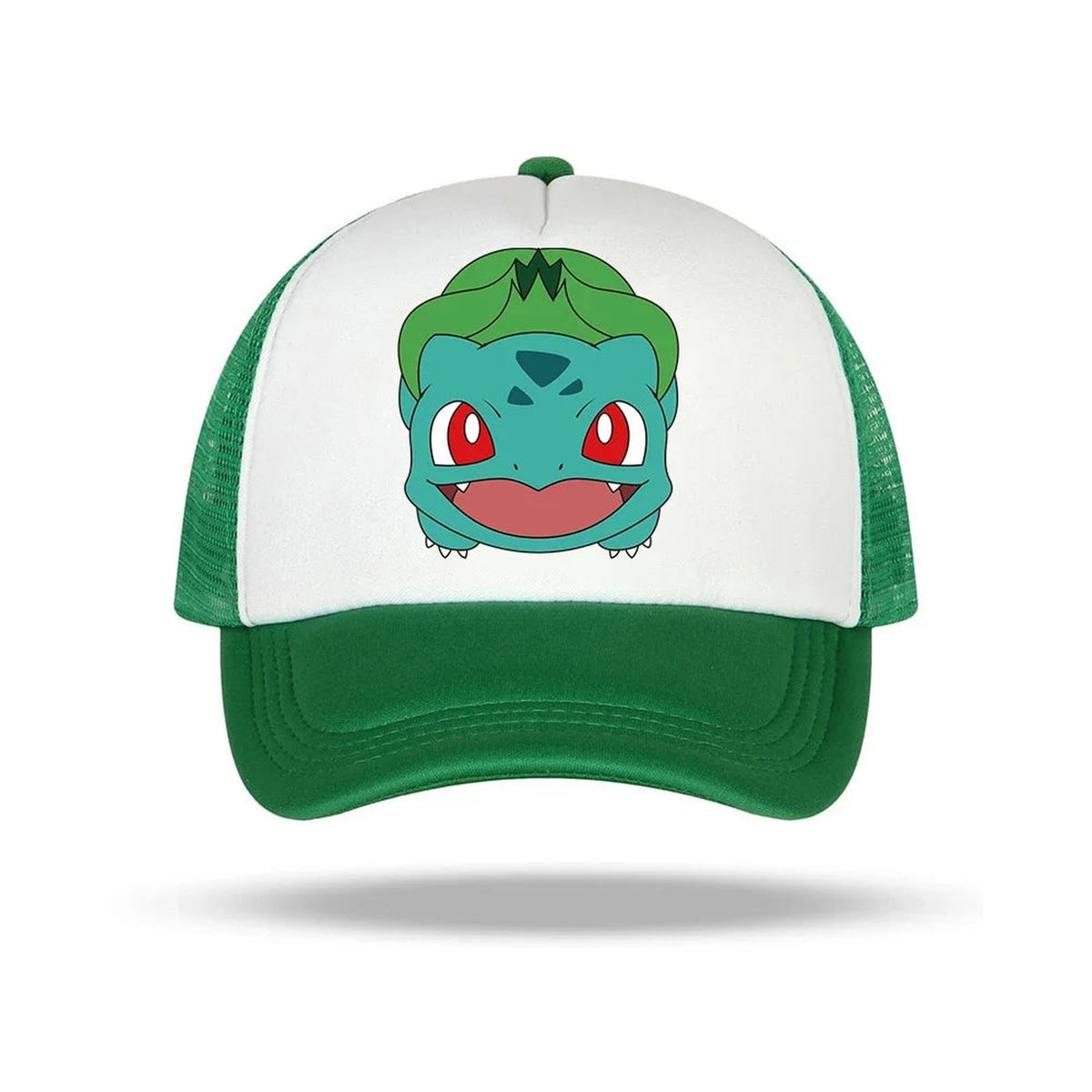 Pokémon baseball cap in various designs – Green Bulbasaur