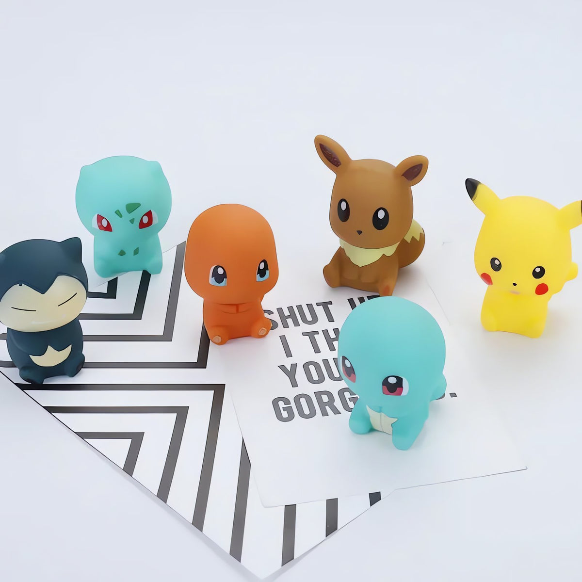 Pokémon bath toy figures, set of six – photo 3