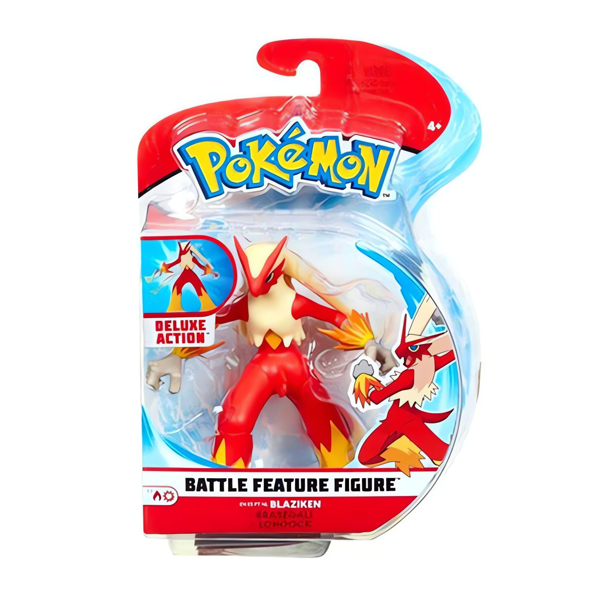 Pokémon battle figures in various designs – Blaziken