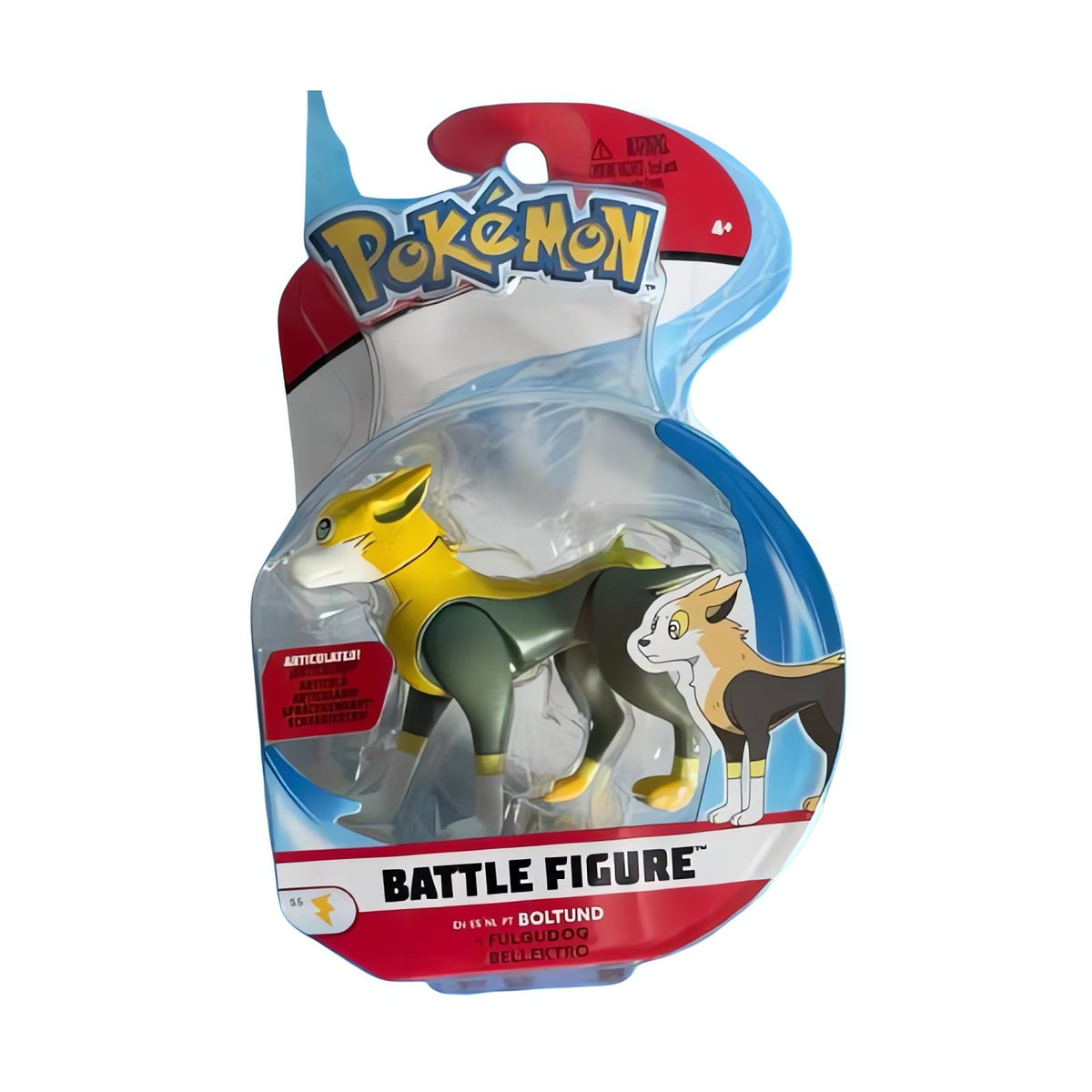 Pokémon battle figures in various designs – Boltund