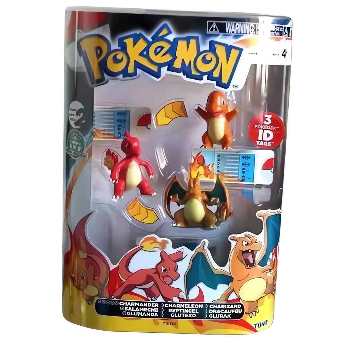 Pokémon battle figures in various designs – Charmander Charizard Charmeleon