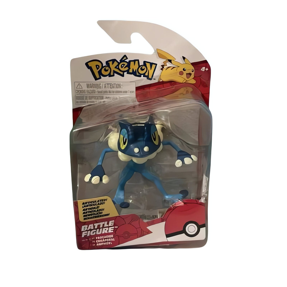 Pokémon battle figures in various designs – Frogadier