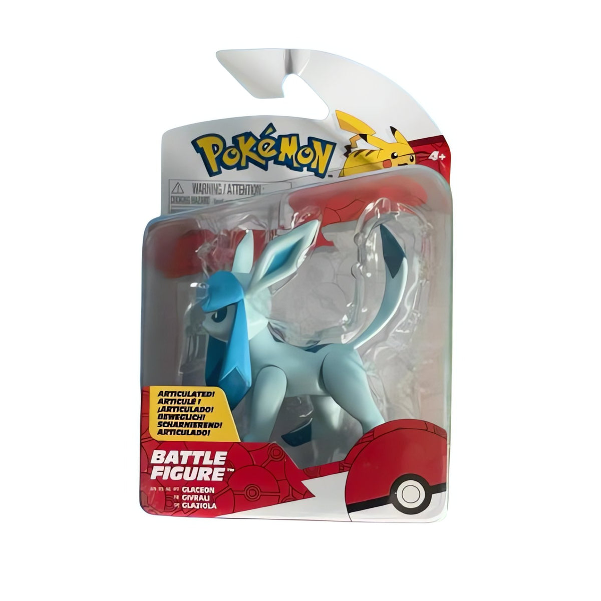 Pokémon battle figures in various designs – Glaceon