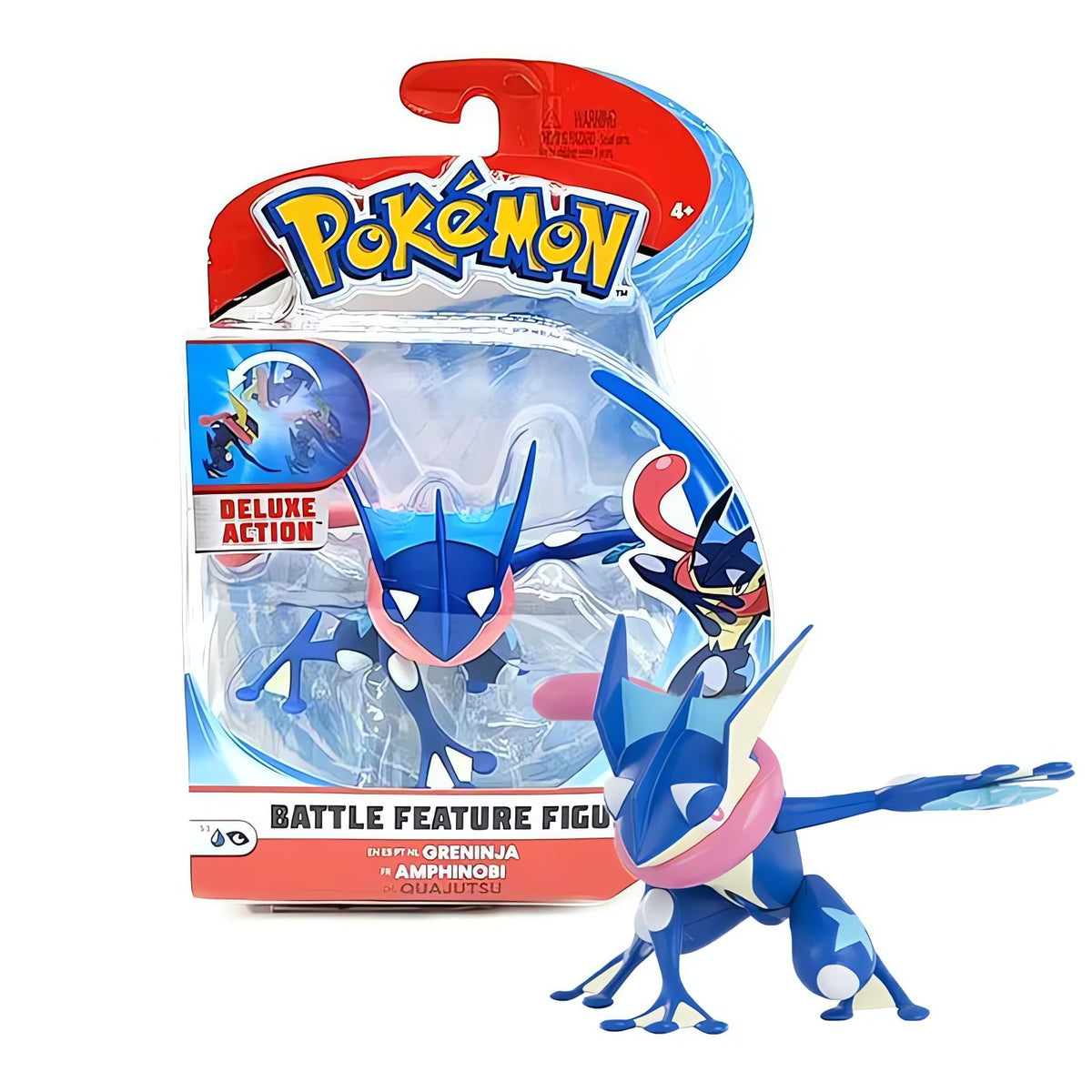 Pokémon battle figures in various designs – Greninja
