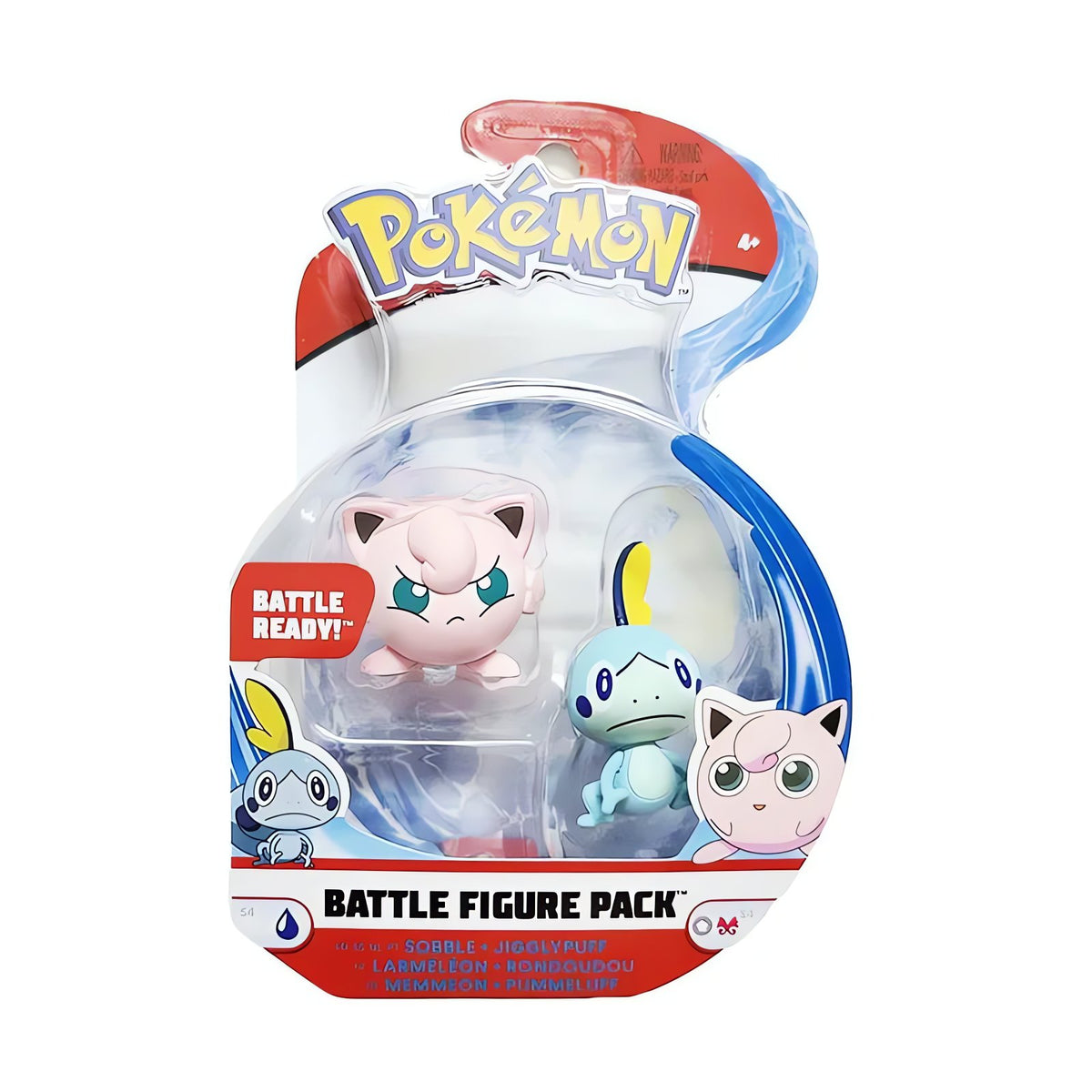 Pokémon battle figures in various designs – Jigglypuff