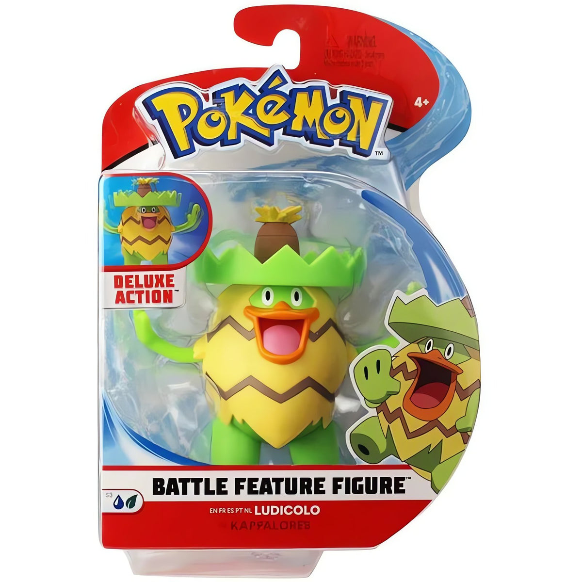 Pokémon battle figures in various designs – Ludicolo