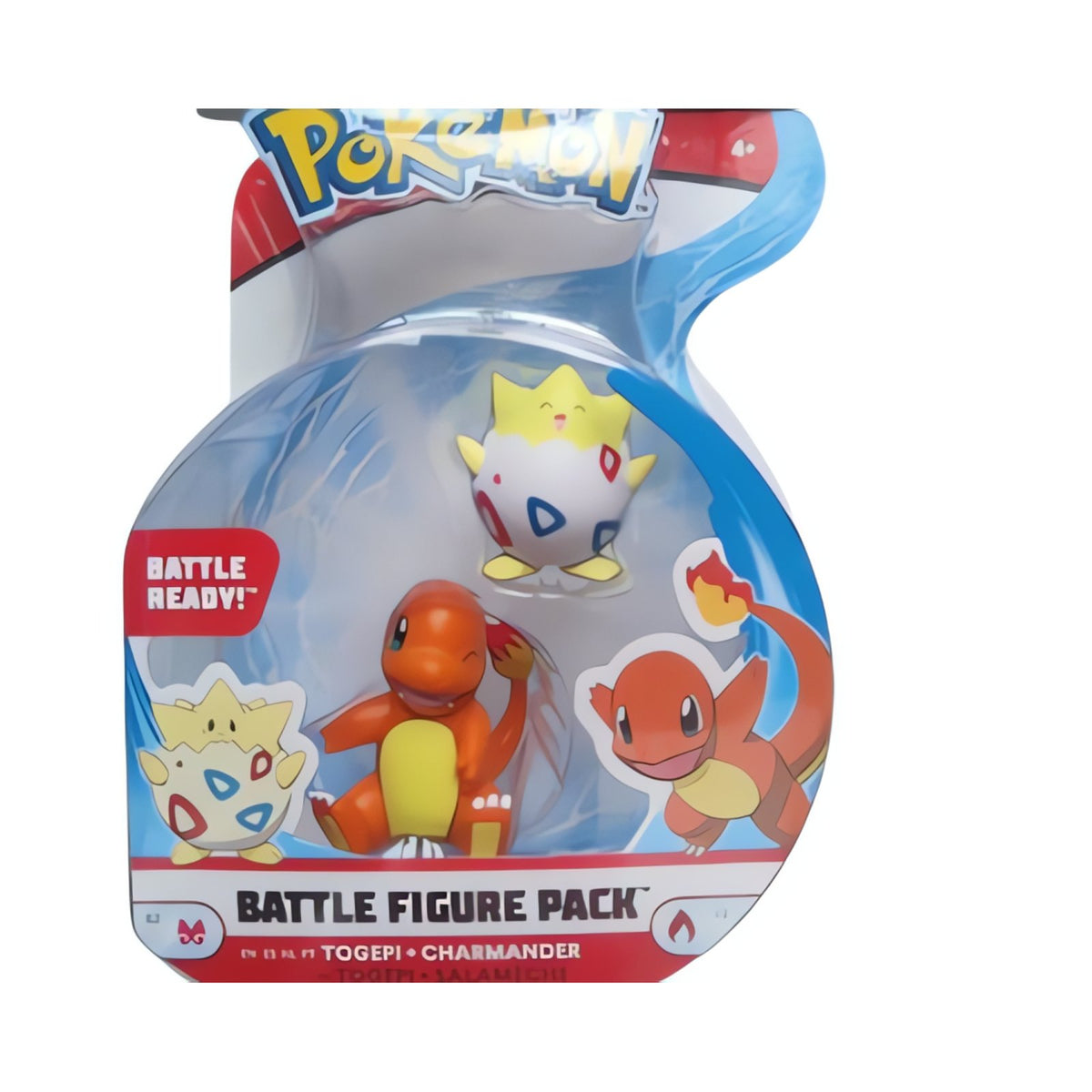 Pokémon battle figures in various designs – Togepi Charmander