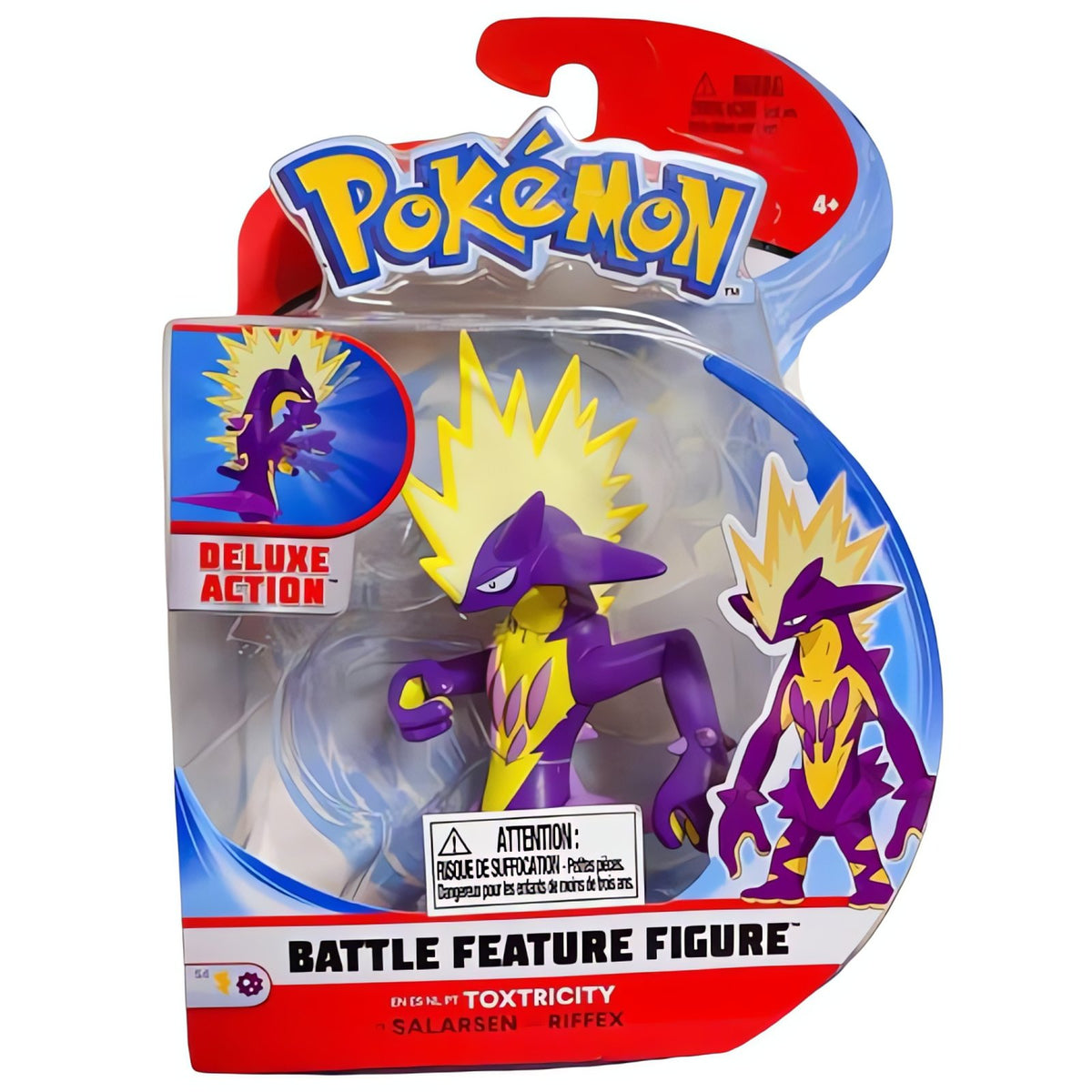 Pokémon battle figures in various designs – Toxtricity